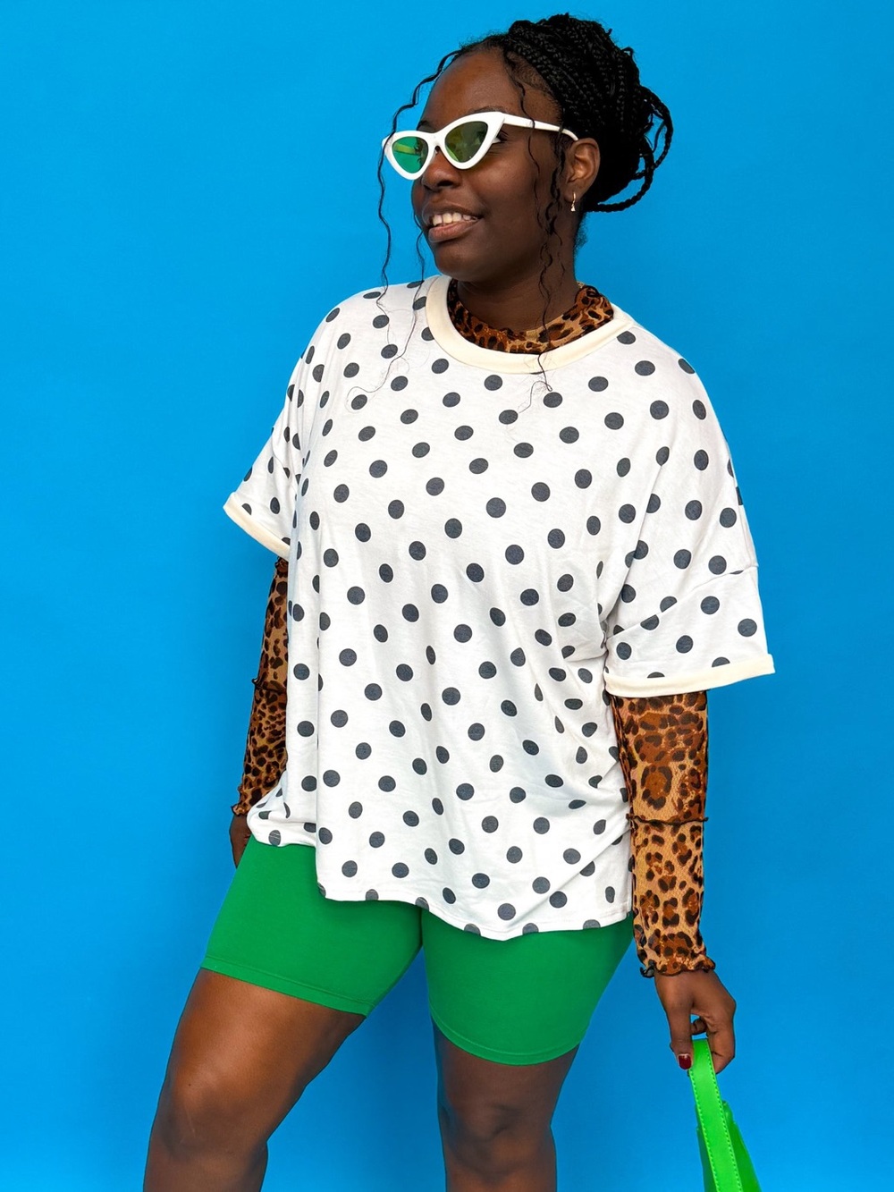 Black & White Polka Dot Tee